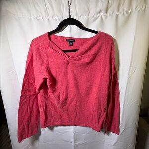 Alfani Slight V-Neck Cashmere Sweater